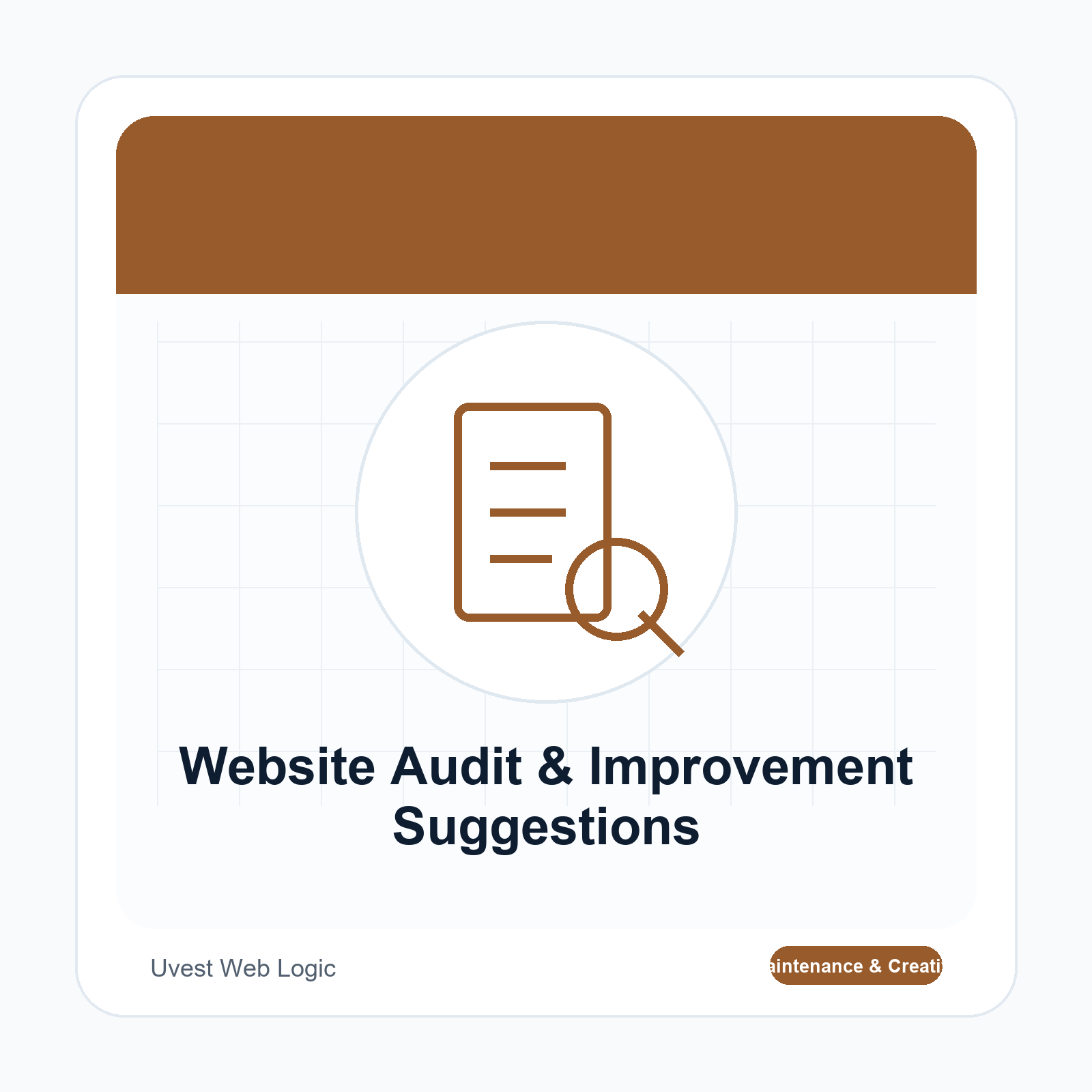 Website Audit & Improvement Suggestions